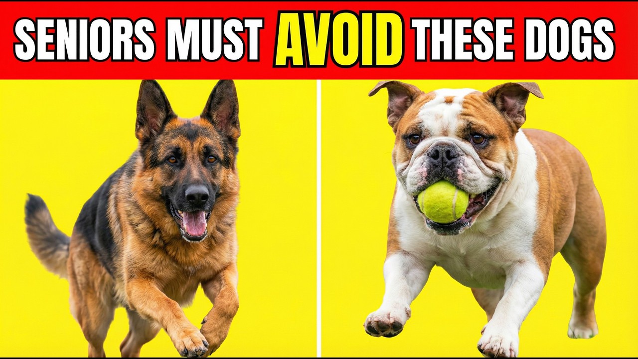 These Dog Breeds Can Be Hard for Seniors to Manage
