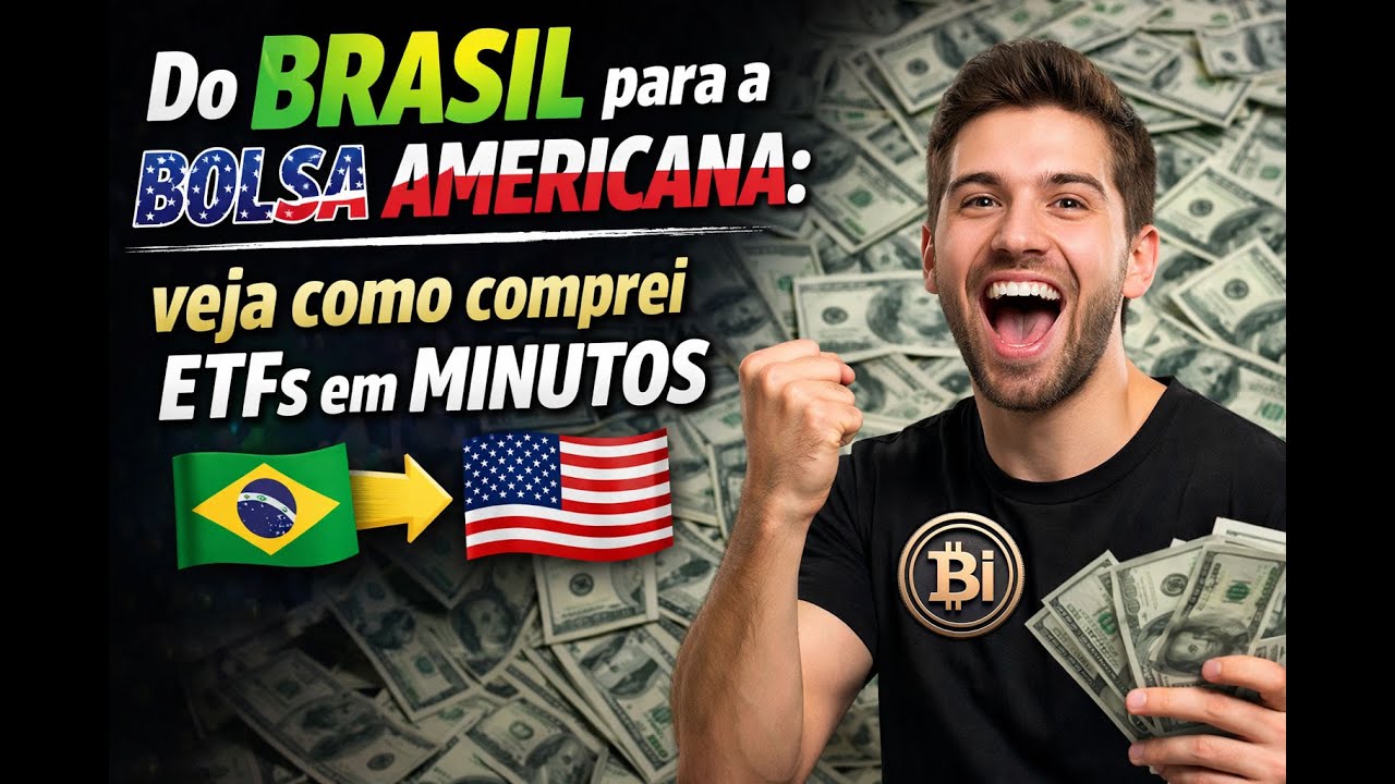 Como investir em ETFs americanos MORANDO NO BRASIL (passo a passo no home broker)
