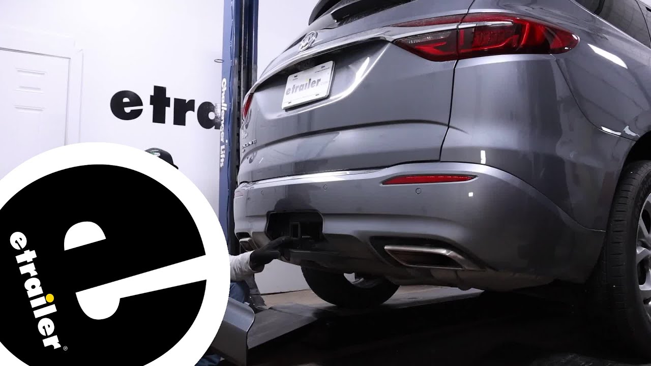 DIY 2021 Buick Enclave Installation for the etrailer Trailer Hitch Receiver