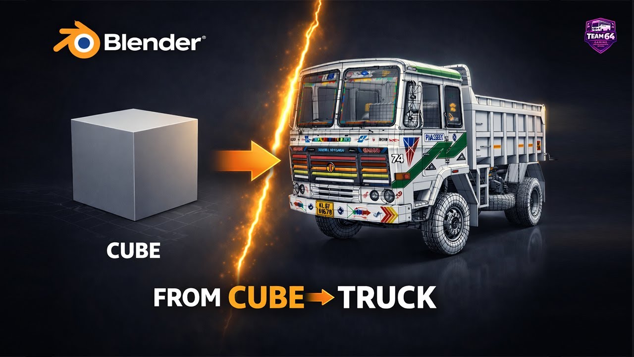 This Tata 218 Was Built in 3D From Scratch | Ultra-Realistic Modeling | CHALAKUDIKKARAN OFFICIAL