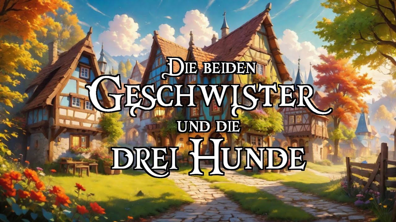 Die beiden Geschwister und die drei Hunde 🐕 - ein Märchen zum Träumen und Einschlafen - Hörbuch)