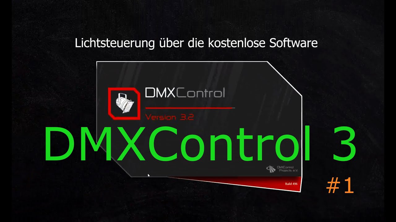 DMXControl3 (v3.2) - #1 - Einstieg (Devices, Softdesk, Input Assignment)