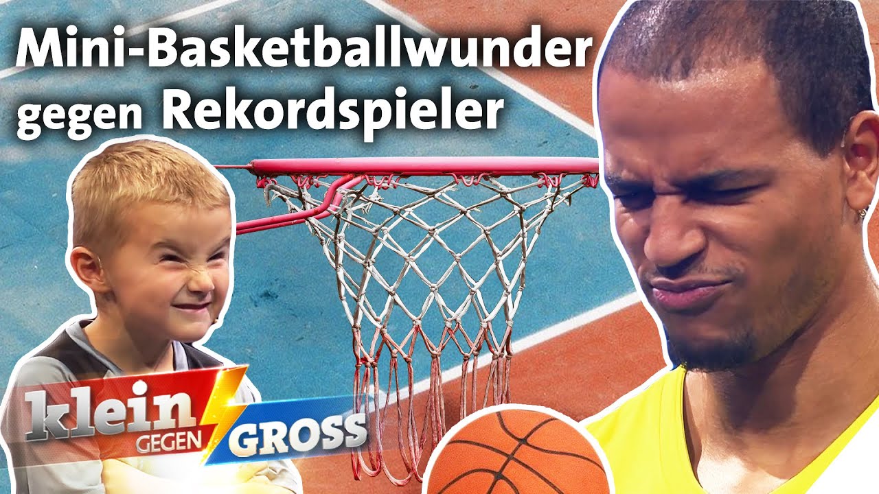 Basketball: Wirft Wunderkind (4) mehr Körbe als Rekordspieler Alex King? | Klein gegen Groß