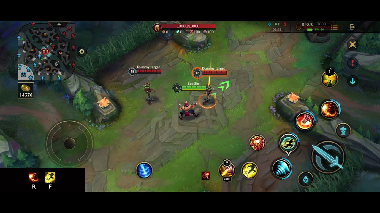 WILD RIFT - Lee Sin Kick Flash Redirect Combo