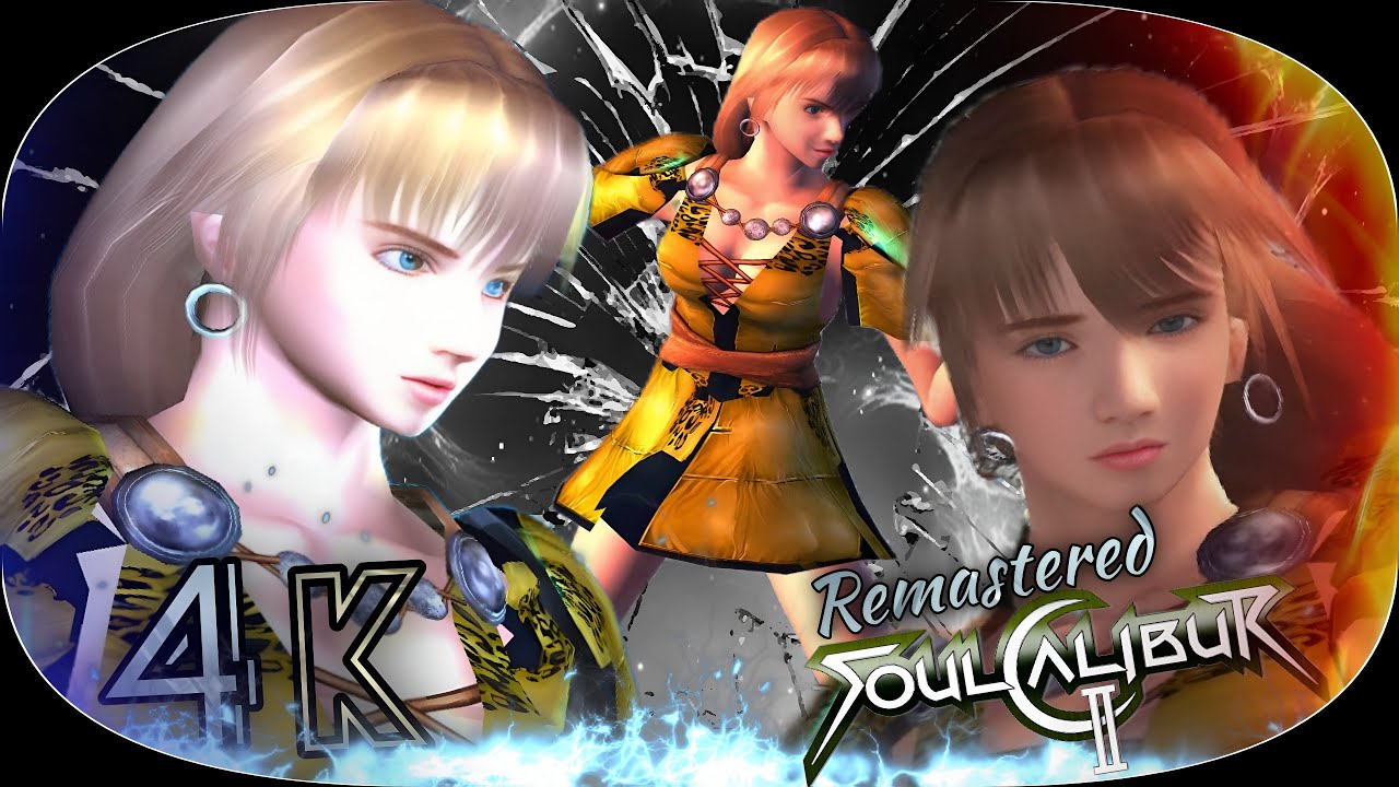 Sophitia ( Nina Tekken 5 style outfit ) Soul Calibur 2 Remastered UHD 4K 60 FPS 