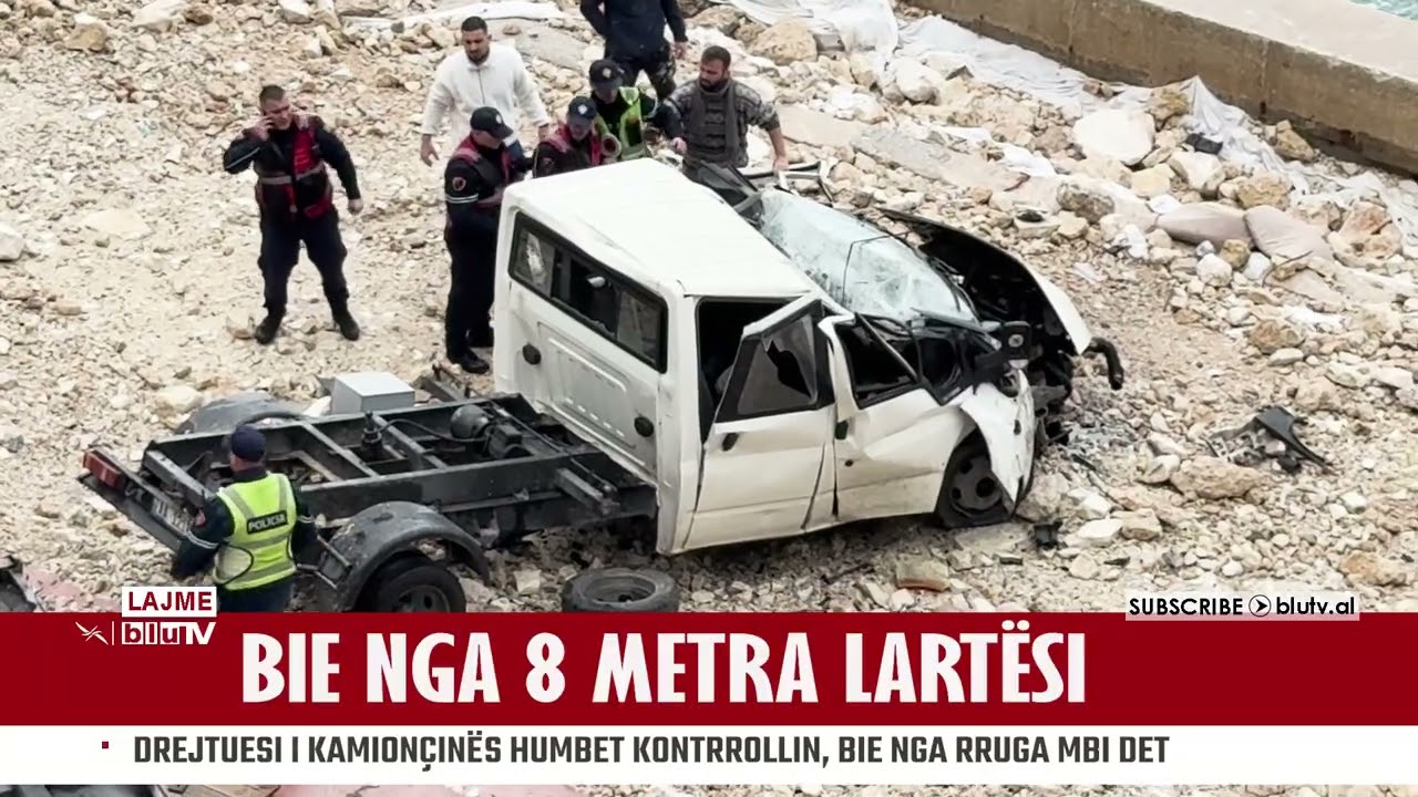Kamionçinë bie nga lartësia në Ujë të Ftohtë, drejtuesi në gjendje të rëndë