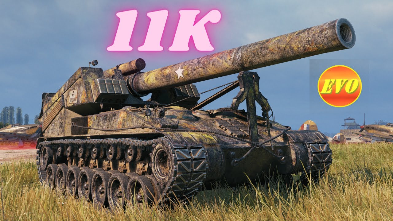 1K урона с Arty T92 HMC 5.7K и T92 HMC 5.6K World of Tanks