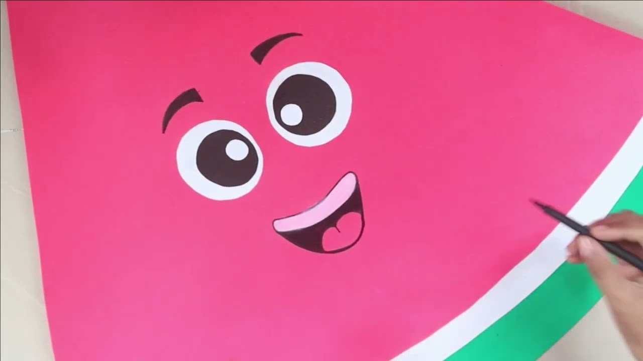 How to make Watermelon fancy Dress for School competition | Fruits fancy dress for costume