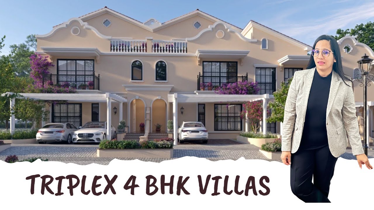 4 BHK Triplex Row Villas | Old Madras Road | Sobha Galera