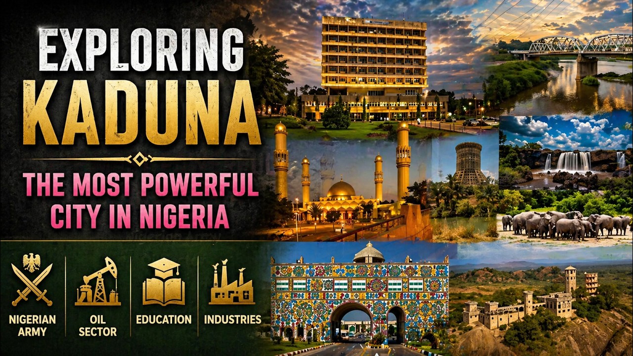 KADUNA NIGERIA DOCUMENTARY 🇳🇬🇳🇬🇳🇬 - The Most Beautiful State In Nigeria | With Allhanislam