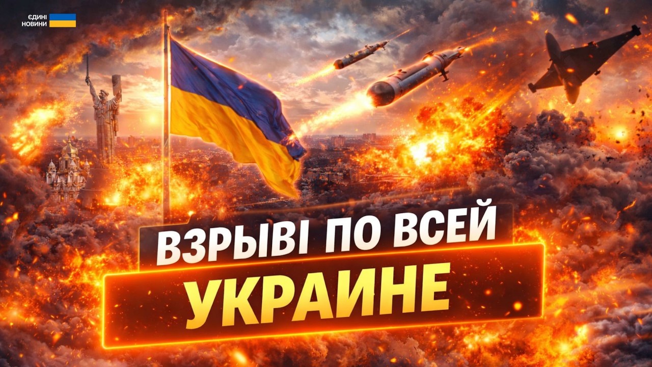 Украина ПОД РАКЕТНОЙ АТАКОЙ: ВЗРЫВЫ по всей стране! ВОЗМЕЗДИЕ Россию настигло мгновенно