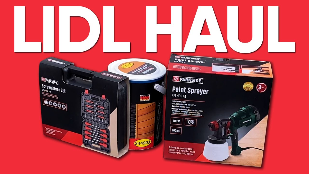 Lidl Middle Isle Tool Haul - Are They Worth it?
