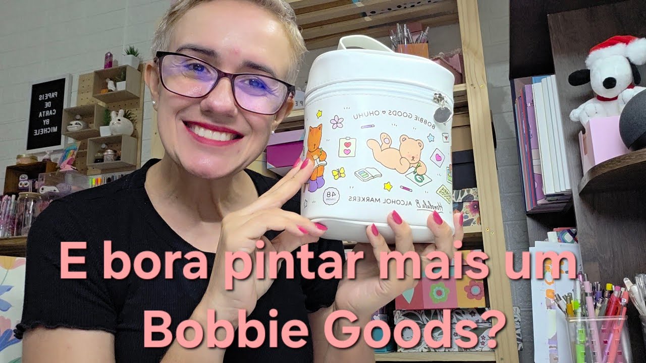 Efeito Glitter no Bobbie Goods  @ohuhuart_official ohuhu #ohuhumarkers 