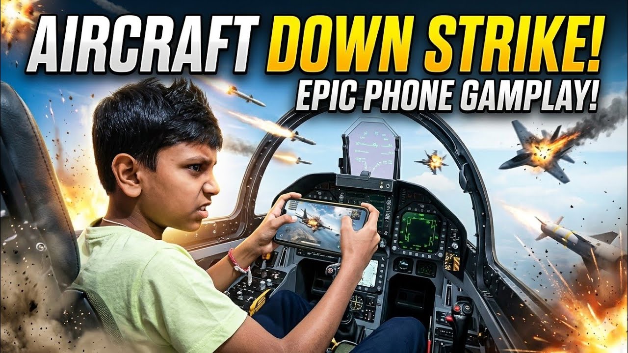 Playing the aircraft strike game on phone .. Was extremely powered