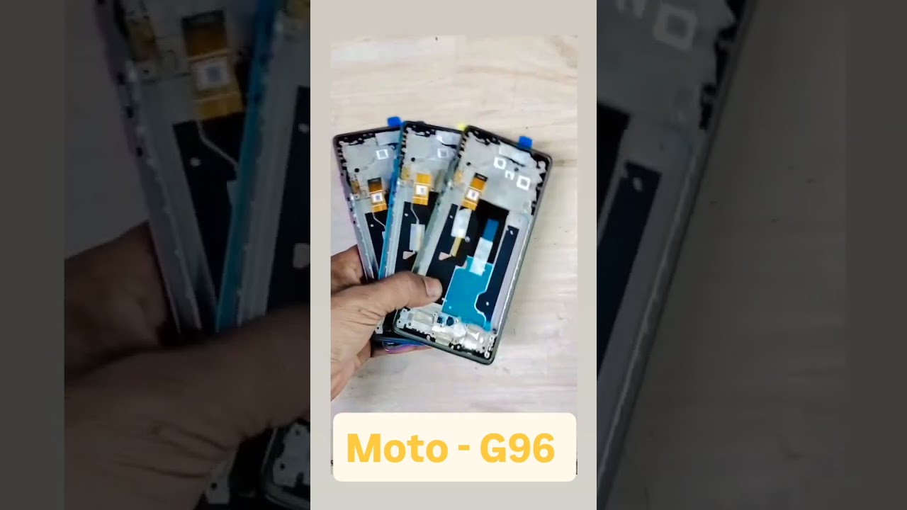 Moto G96 5G pOLED Display Combo Folder (With Frame) | Original Quality Replacement | iService India