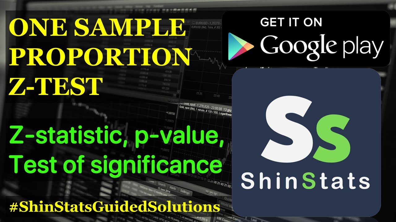 One Sample Proportion Z test | ShinStats