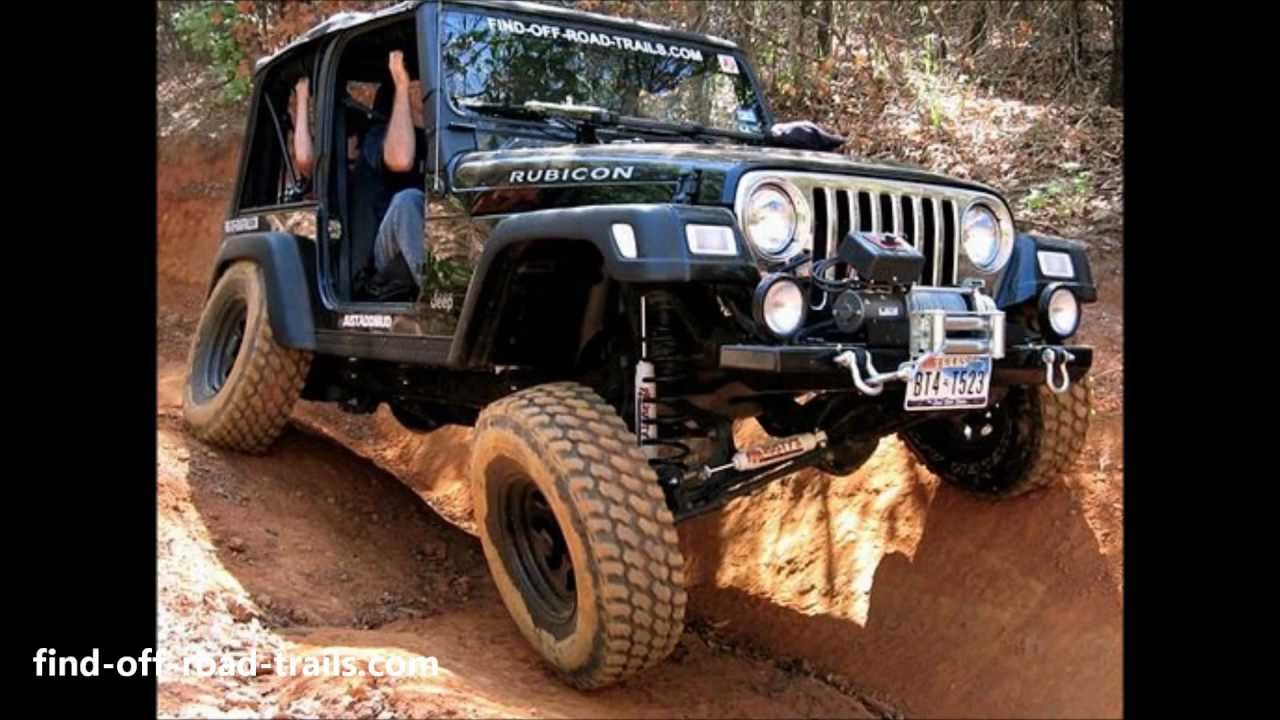Jeep Wrangler Rubicon Off Road Action - Black Betty
