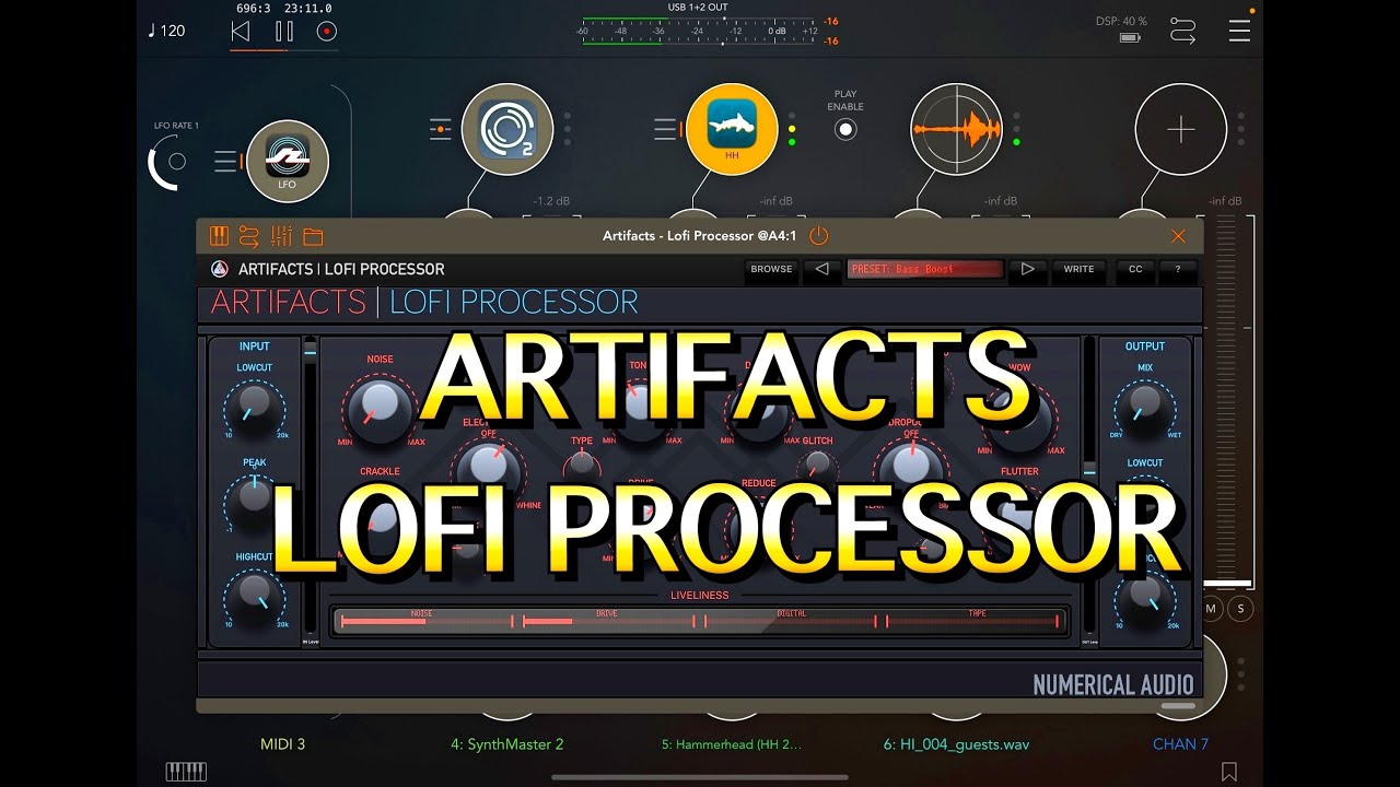 ARTIFACTS - LoFi Processor by Kai Aras - Walkthrough & Demo for the iPad