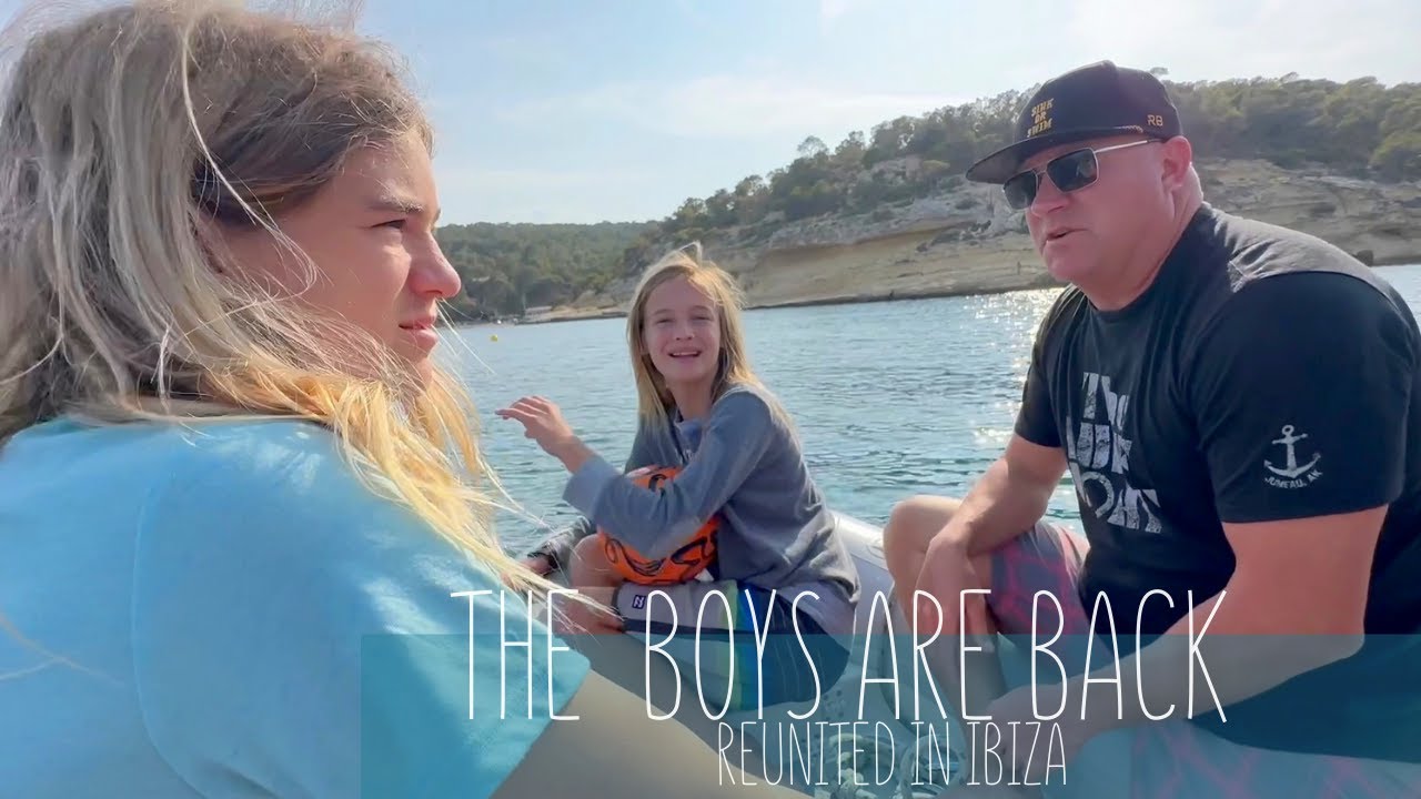 Reunited in Ibiza!  After a successful Atlantic passage the family gets back on board.  EP79