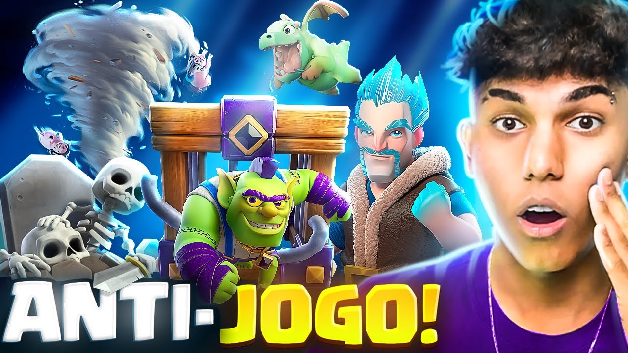 SEM COUNTER! O DECK COM A DEFESA MAIS ROUBADA DA HISTÓRIA DO CLASH ROYALE!