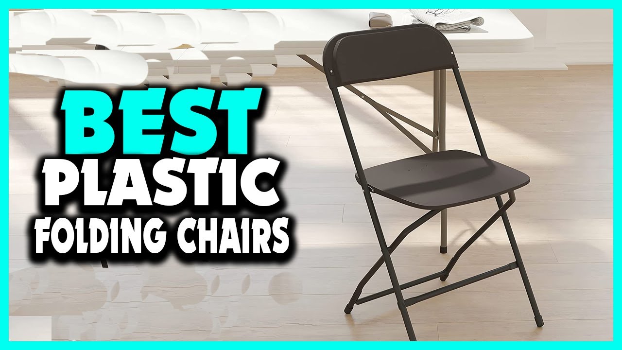 ▶️Top 5 Best Plastic Folding Chairs In 2023 Review