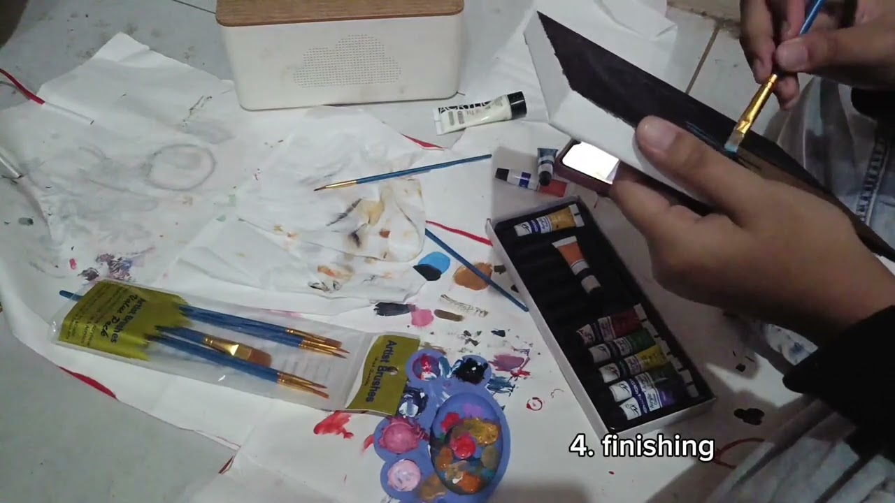Tutorial Cara Melukis 2 Lilin dari Canvas @spalsaberikrar6945 