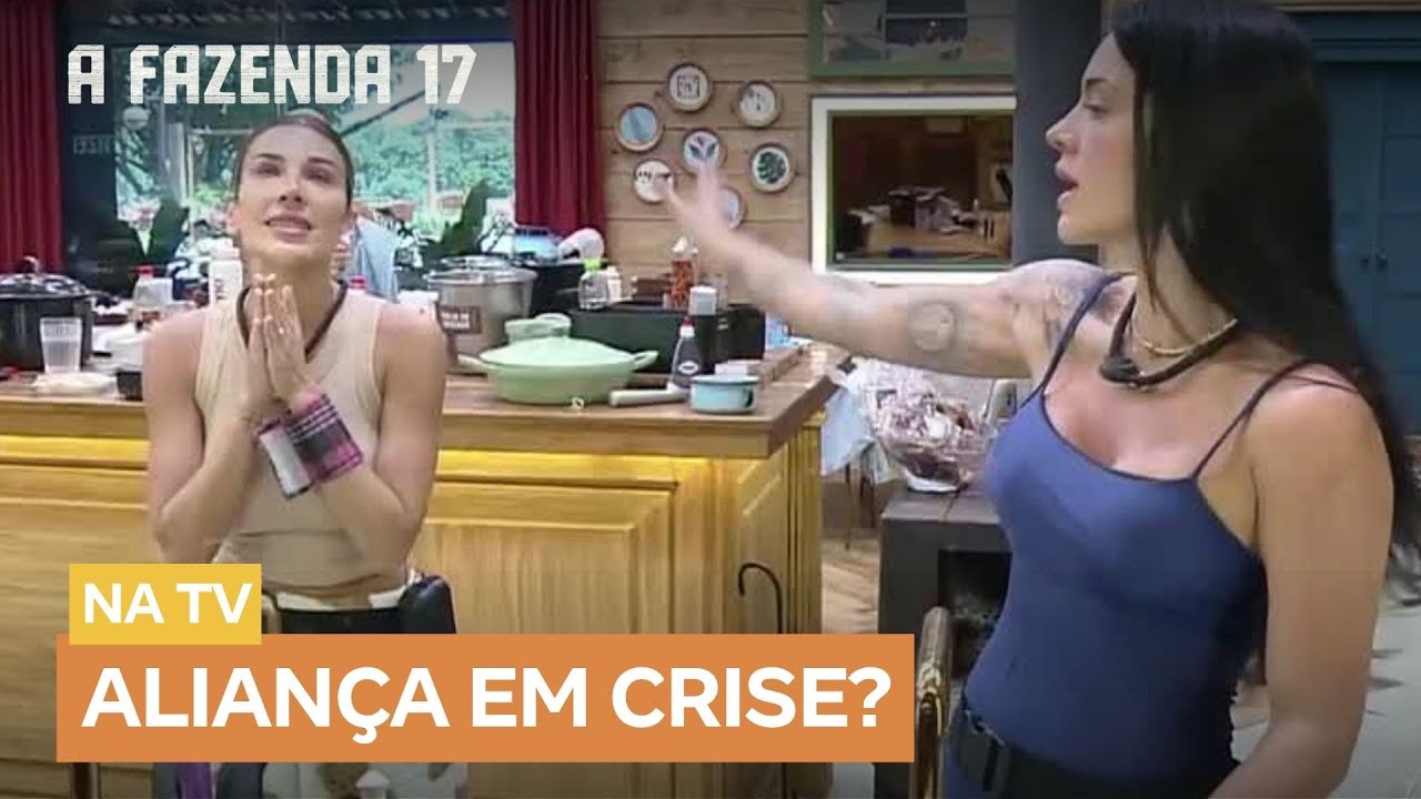 'Não me peça nada perto da Carol', diz Maria para Rayane após embate com Lekker | A Fazenda 17
