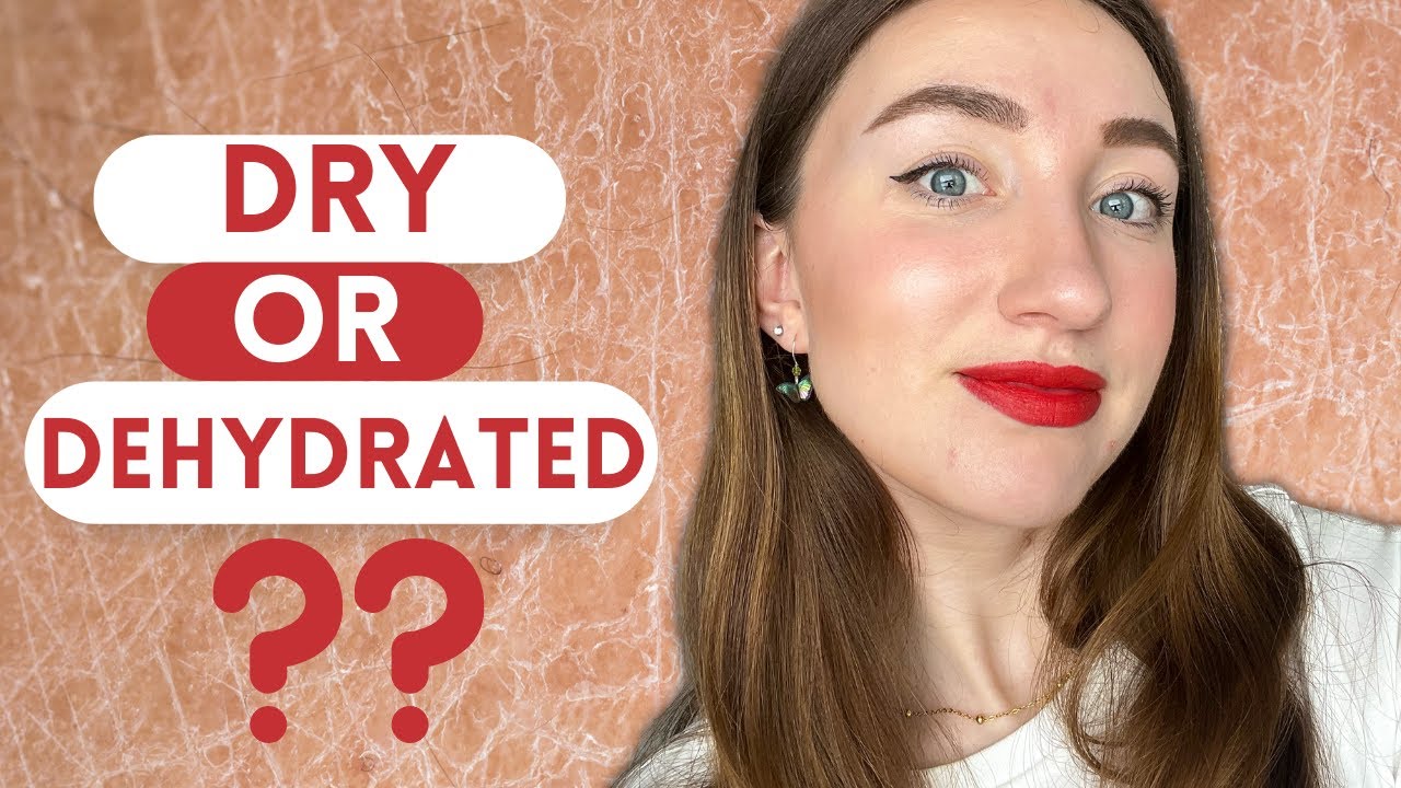 3 TIPS TO FIX DRY & DEHYDRATED SKIN | Difference Between DRY and  DEHYDRATED Skin
