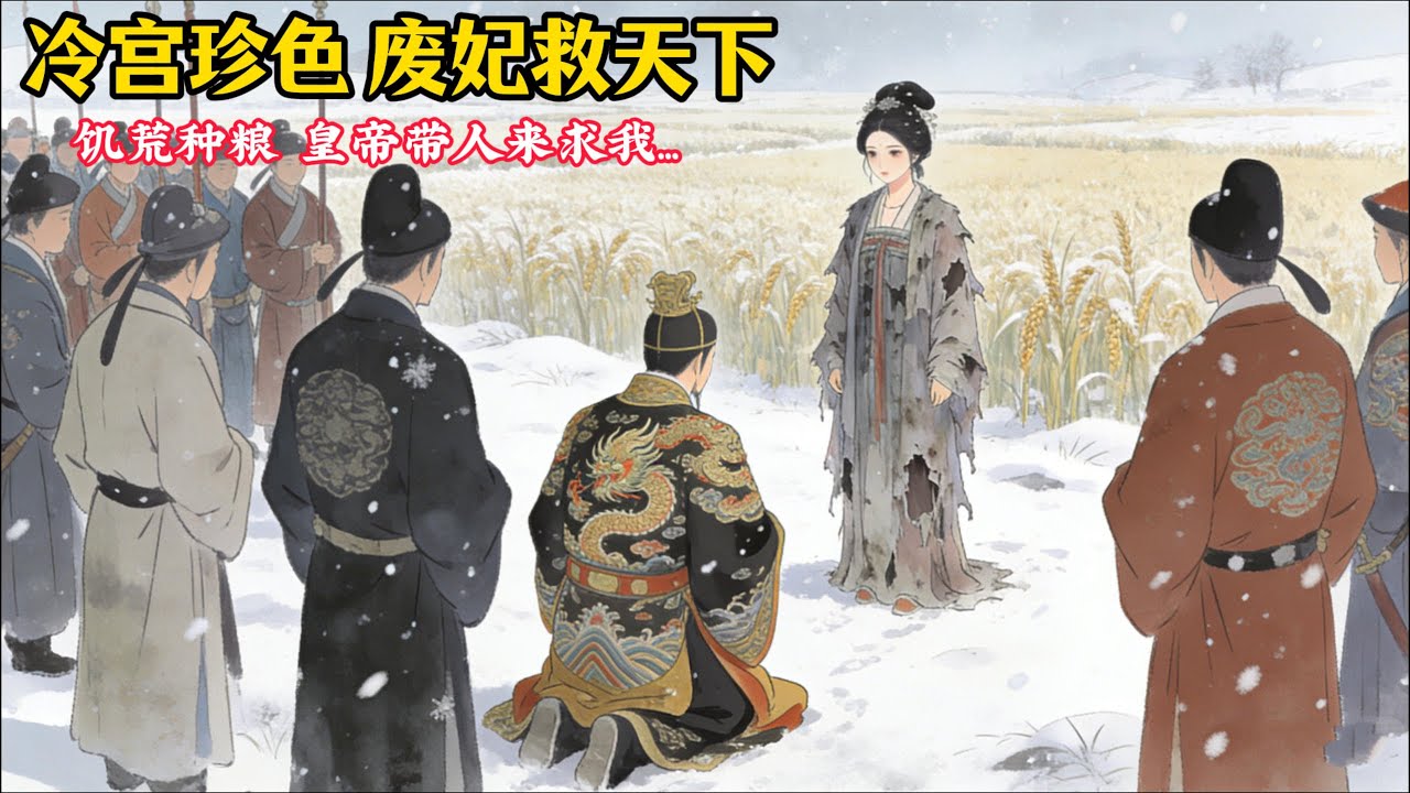 全宮都盼冷妃死在冬日，她卻在冷宮種出滿園奇珍。饑荒年，皇帝率百官跪在破門前：“求娘娘，救天下。”  #冷宫#宫斗#废妃#古偶#故事会