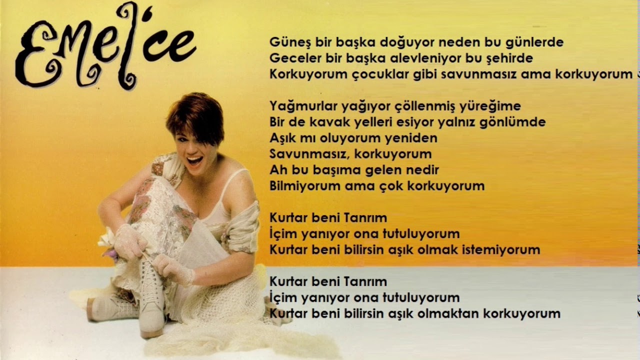 Emel Müftüoğlu - Korkuyorum (Orijinal Karaoke)