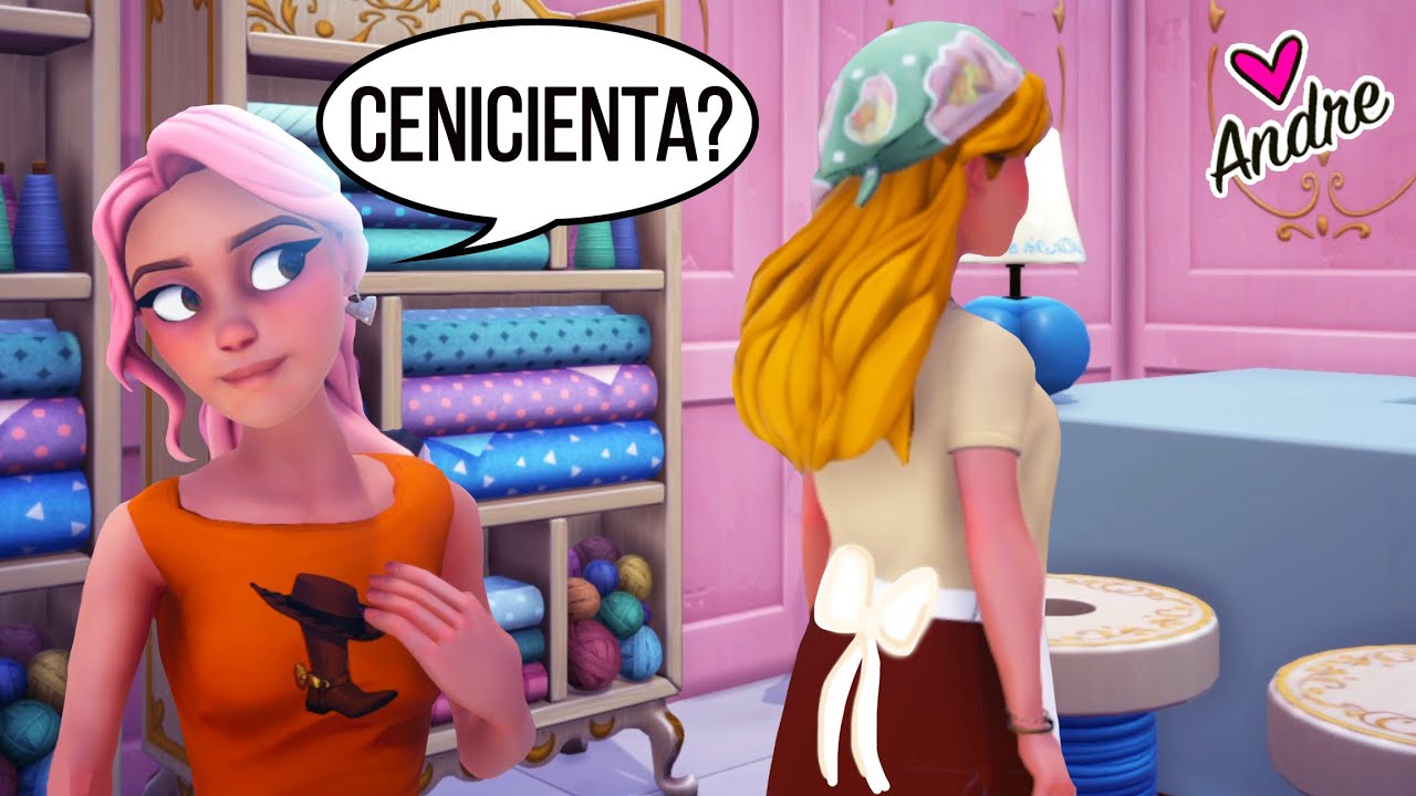 Ep.25 ¿DESBLOQUEO a CENICIENTA? Hago TALLER de COSTURA en el Valle de los Sueños | Dreamlight Valley