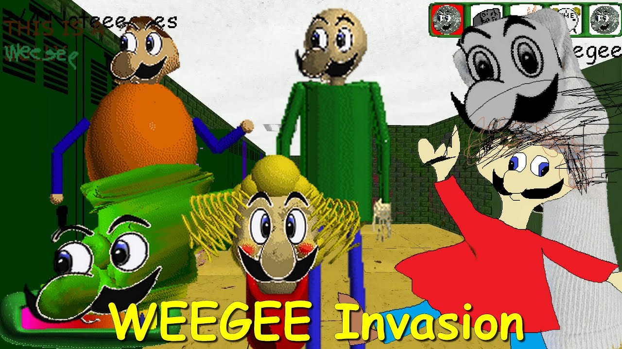 WEEGEE Invasion  - Baldi's Basics Plus Mod