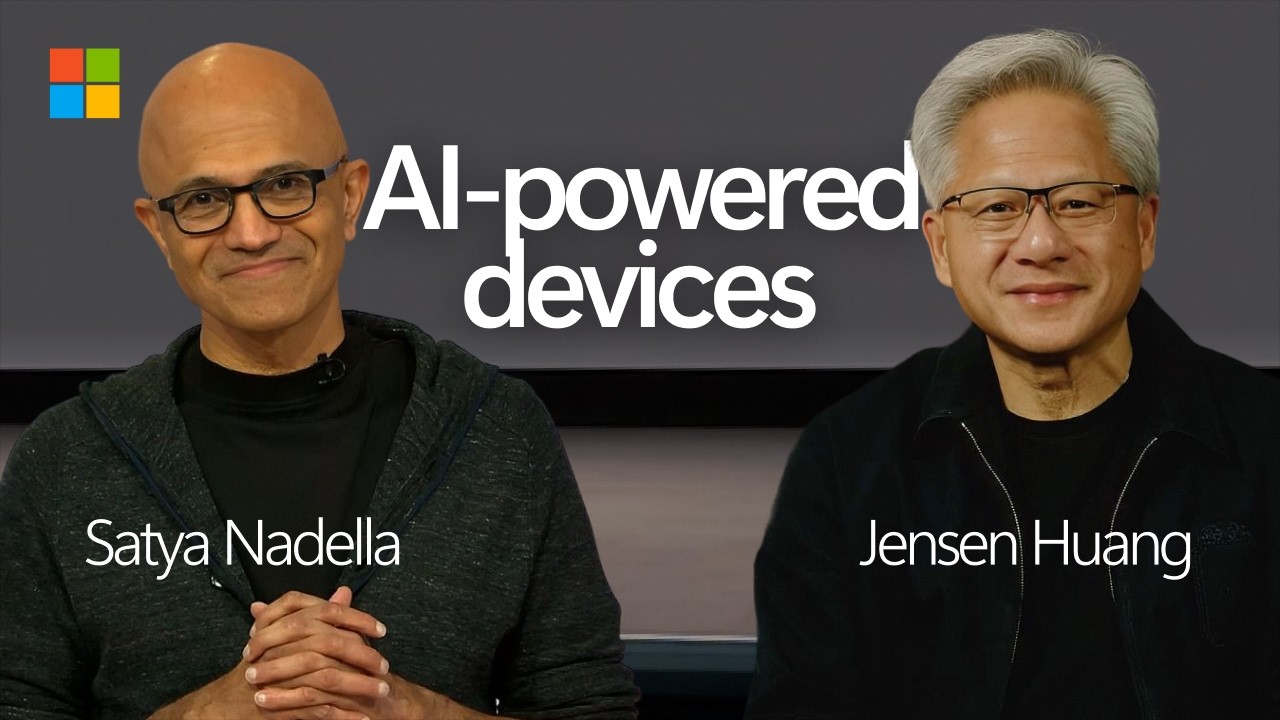 Jensen Huang & Satya Nadella on unmetered intelligence | Microsoft Build 2026
