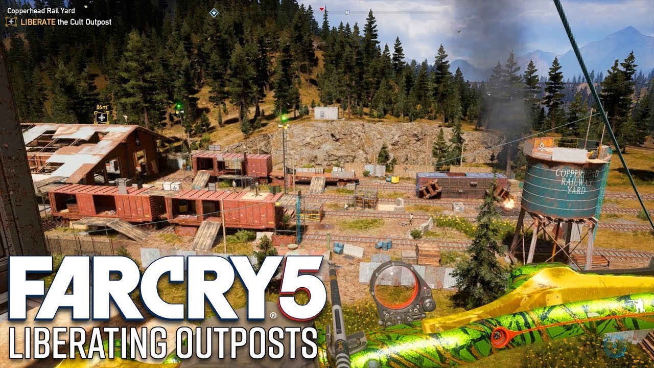 Far Cry 5 | Jhon Seed | Outpost Liberation | RTX 3050 Gameplay
