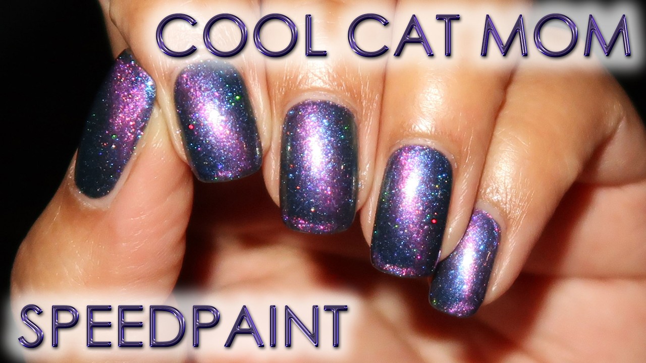 Holo Taco Cool Cat Mom | Speedpaint & Polish in Motion | MSLP
