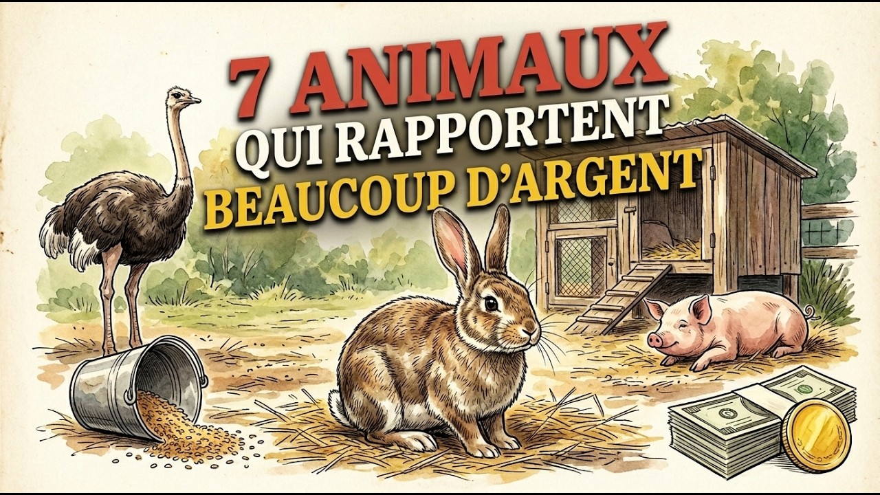 Les 7 animaux d'&eacute;levage les plus rentables auxquels vous ne penseriez pas
