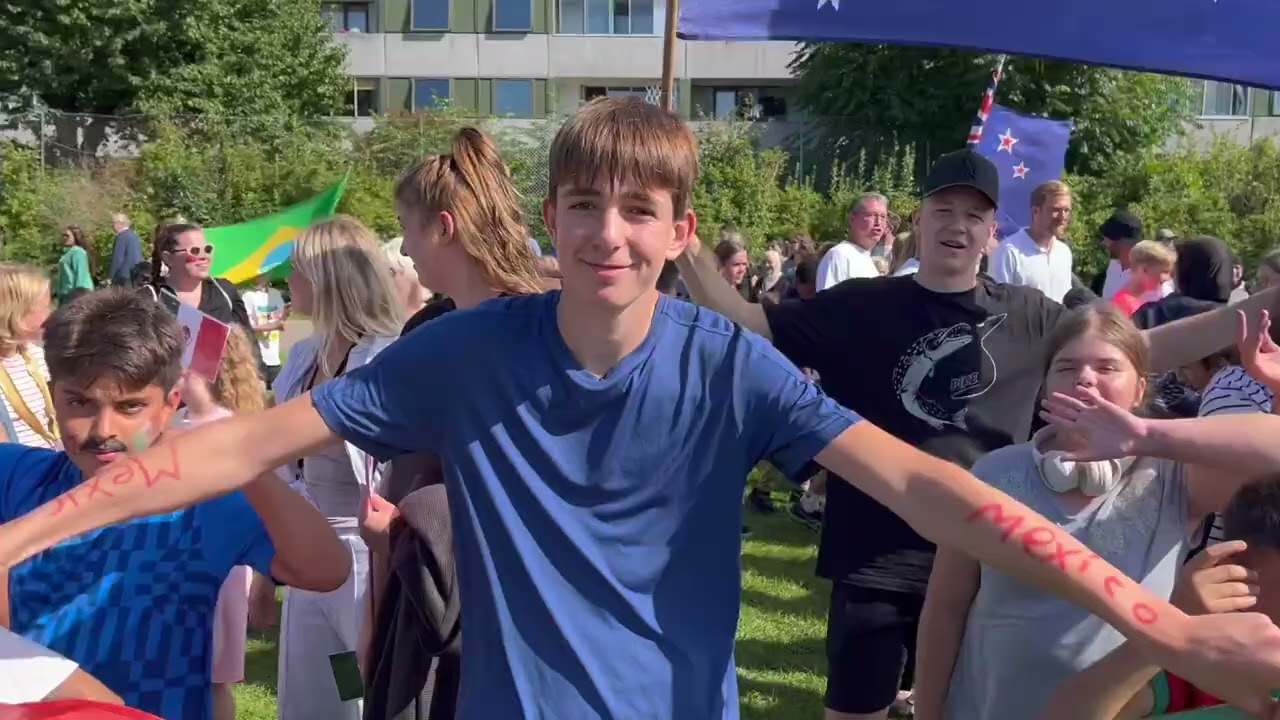 Valhøj Skole OL 2024   Udmarch