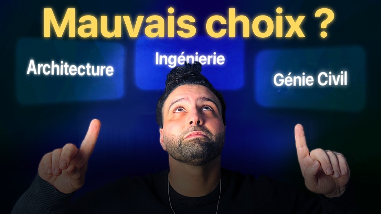 Architecte, Ingénieur, Génie Civil ? Tu risques de te tromper
