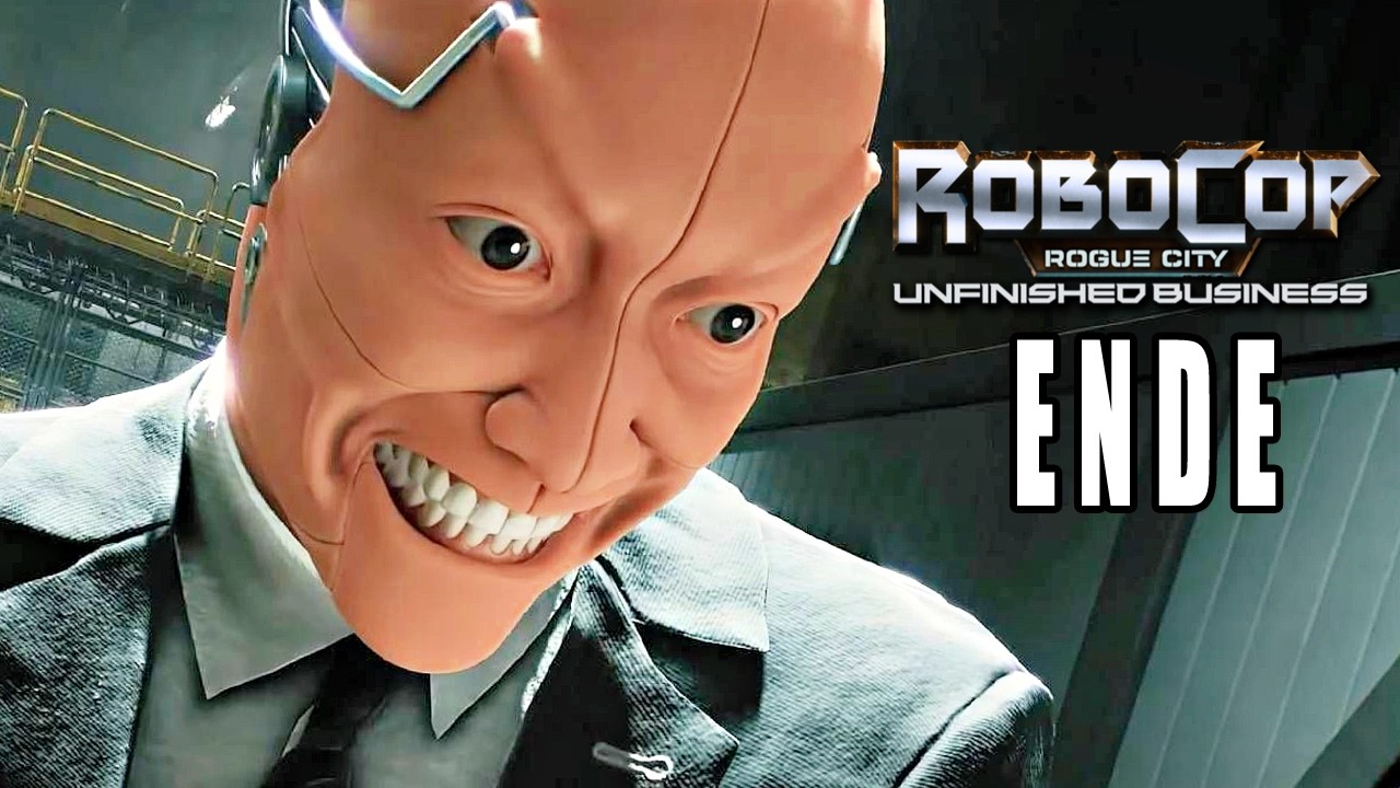 Das GAME & das ENDE sind SO GUT! - RoboCop Rogue City Unfinished Business Gameplay Deutsch #4