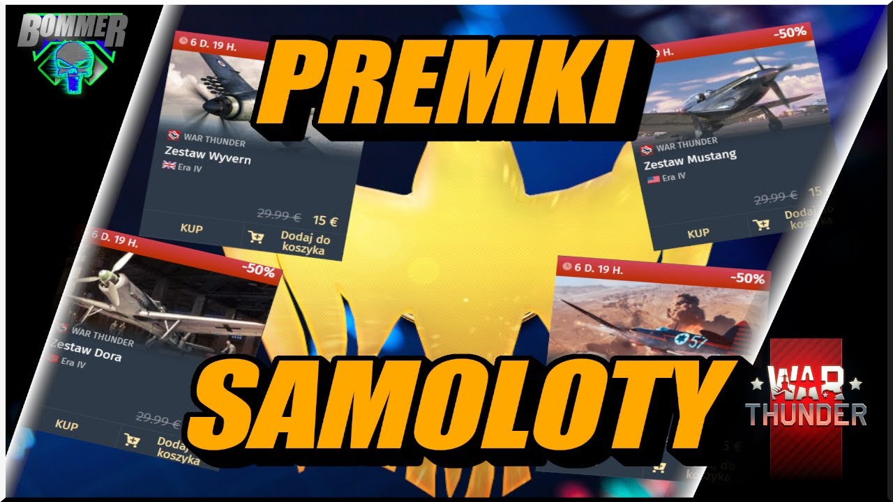 Samoloty premki kt&oacute;re warto jest kupić WAR THUNDER