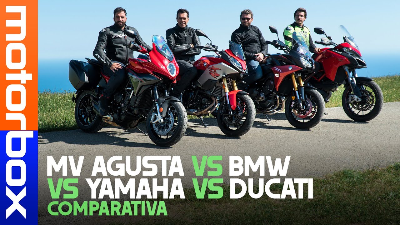 Sfida CROSSOVER | Yamaha Tracer GT, Ducati Multistrada 950, BMW F 900 XR o MV Agusta Turismo Veloce?