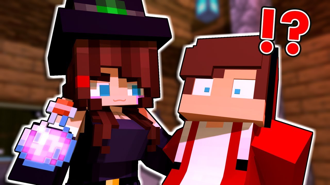 МАЙЗЕН: Сестра Джей-Джея превратилась в ВЕДЬМУ?! - Minecraft Animation Джей-Джей и Майки