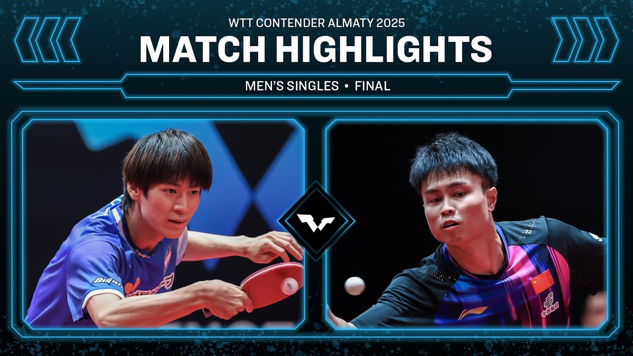 Shunsuke Togami vs Zhou Qihao | MS Final | #WTTAlmaty 2025