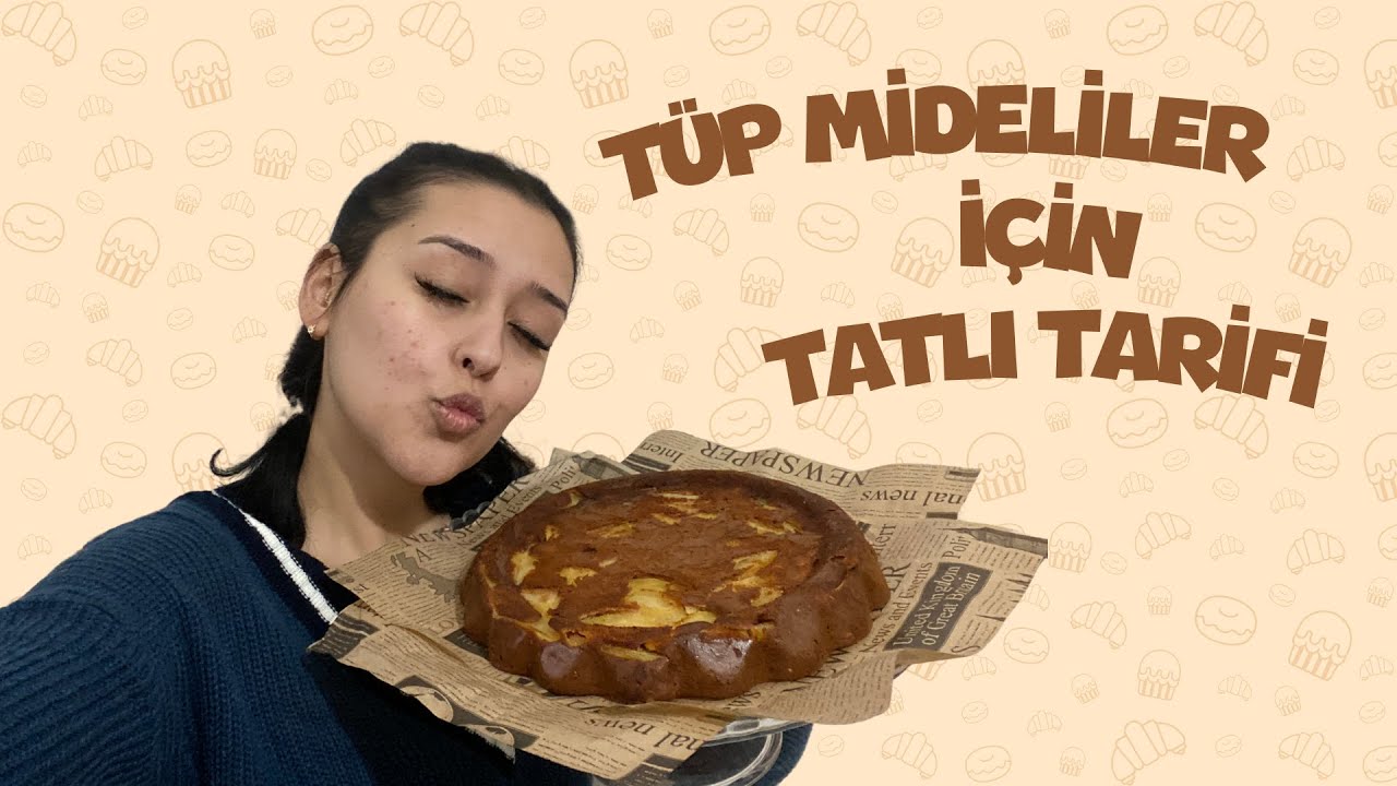 TÜP MİDELİLER İÇİN TATLI TARİFİ | ELMALI FİT KEK