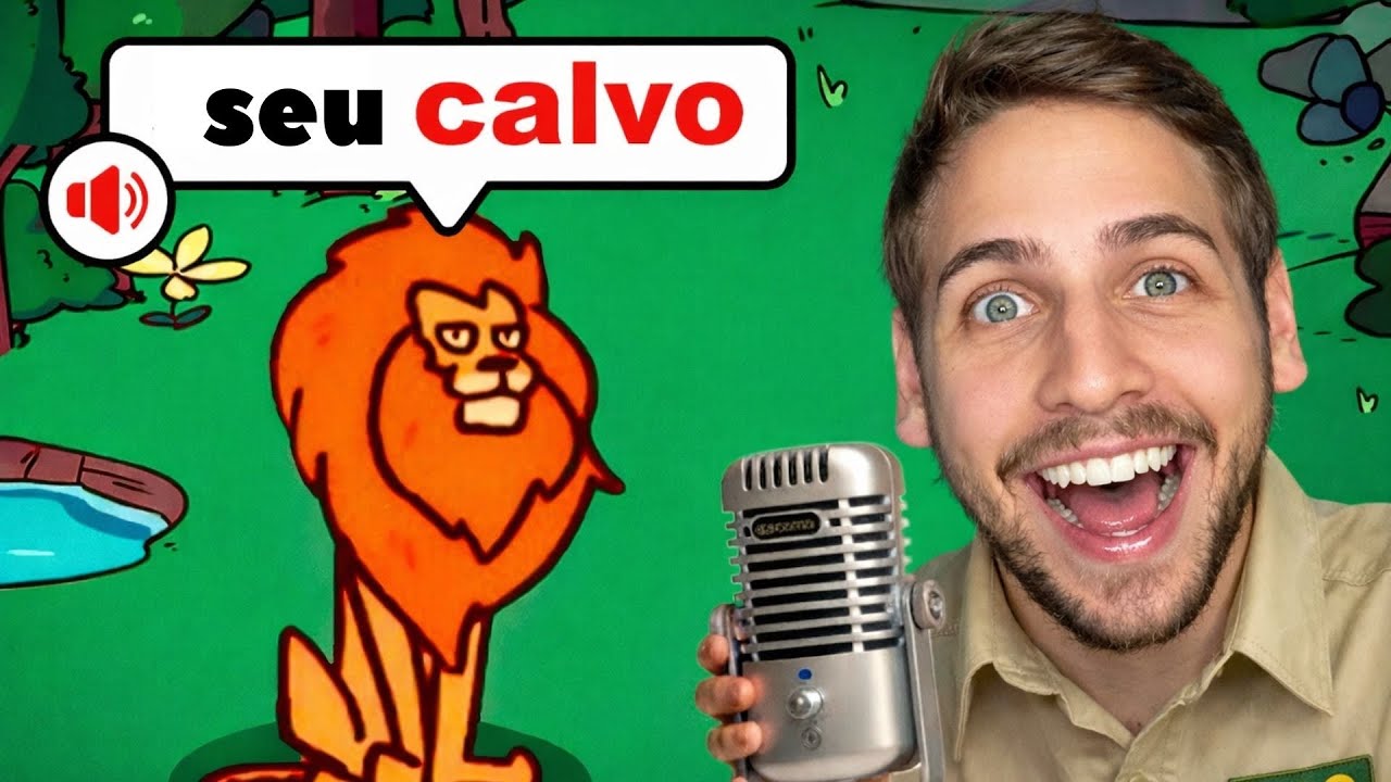 TODOS os ANIMAIS tem a MINHA VOZ! (MyVoiceZoo)