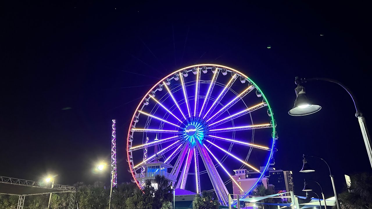 Day3 Summer Vacation Myrtle Beach #skywheel #myrtlebeach #vlog #vacation #2022 #myrtlebeachvlog
