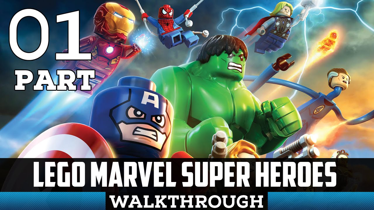 Lego Marvel Super Heroes Gameplay Walkthrough Part 1 - Sand Central Station