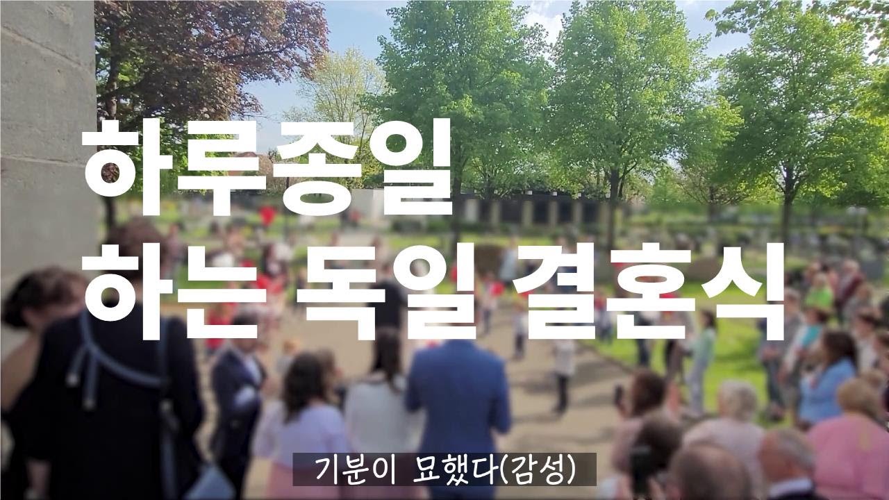 우리 결혼식에 대한 영감을 얻었던 독일 결혼식[국제커플] | 외국 결혼식 | 독일 결혼식 | 독일웨딩 | amwf | internatioal couple | 하객브이로그 |하객룩