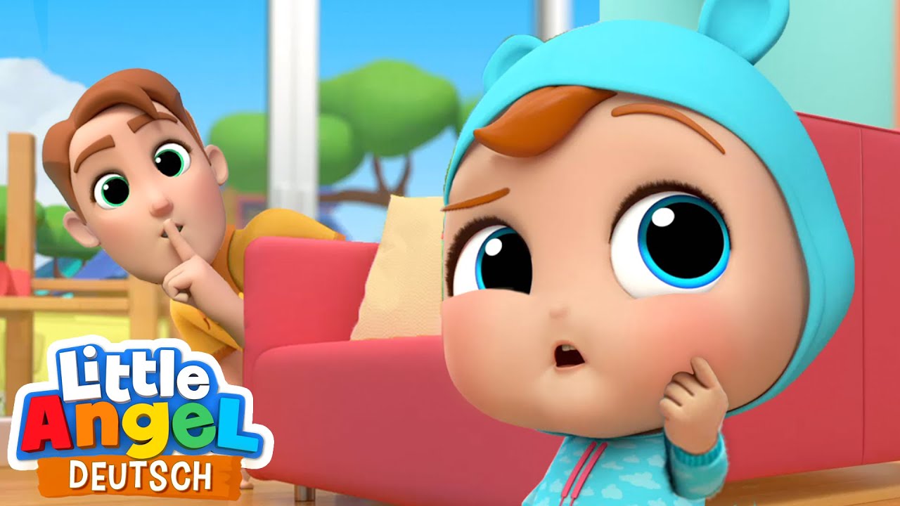 Verstecken spielen | Kuckuck, da bin ich! | Little Angel Deutsch - Kinderlieder