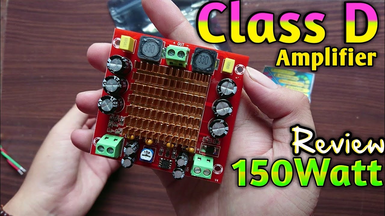 Review Nyoba Kit ClassD TPA 3116 150watt mono - suara kenceng Kece